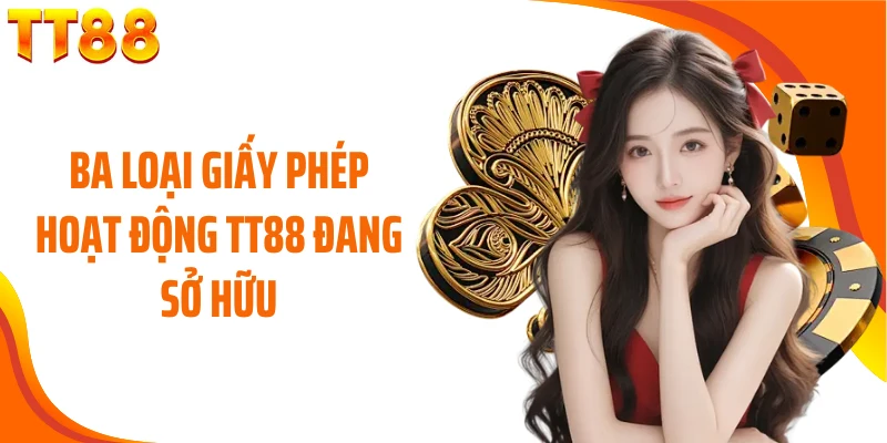 Ba loại giấy phép hoạt động TT88 đang sở hữu