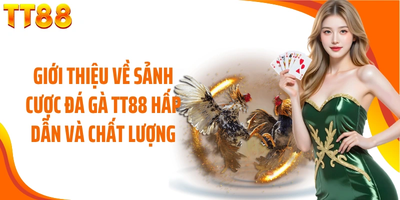 Giới thiệu về sảnh cược đá gà TT88 hấp dẫn và chất lượng